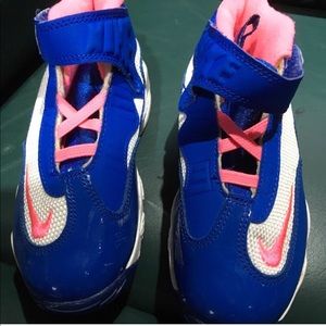 Gently worn girls Nike high tops